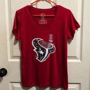 Houston Texas Tees size Small color Red